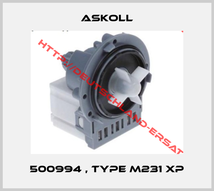 Askoll-500994 , type M231 XP