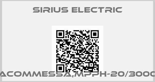 Sirius Electric-ACOMMESSA,MPPH-20/3000