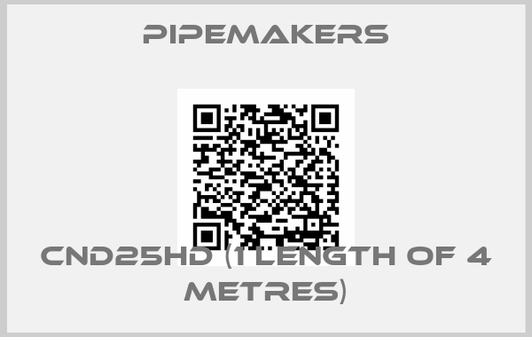 Pipemakers-CND25HD (1 length of 4 metres)