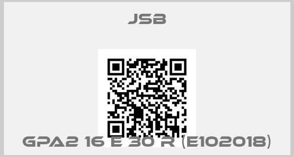 JSB-GPA2 16 E 30 R (E102018)