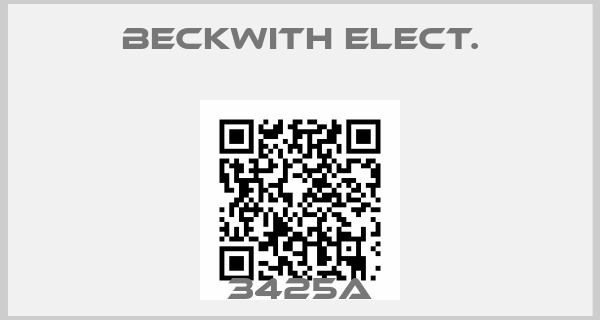 Beckwith Elect.-3425A
