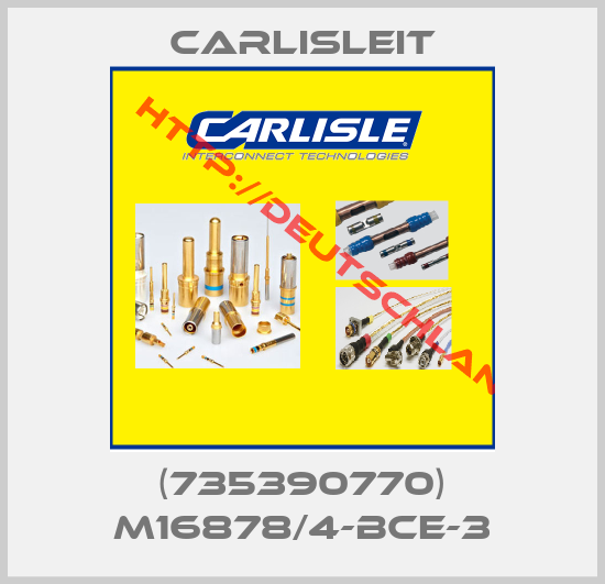 CarlisleIT-(735390770) M16878/4-BCE-3