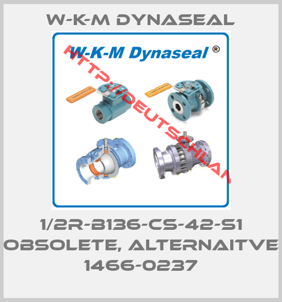 W-K-M Dynaseal-1/2R-B136-CS-42-S1 obsolete, alternaitve 1466-0237