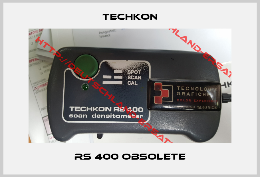 TECHKON-RS 400 obsolete