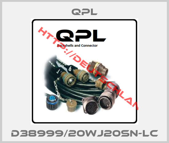 QPL-D38999/20WJ20SN-LC