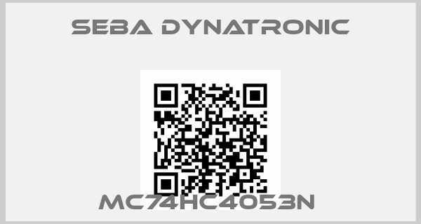 Seba Dynatronic-MC74HC4053N 