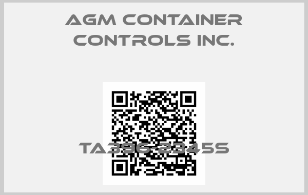 AGM CONTAINER CONTROLS INC.-TA396-2345S