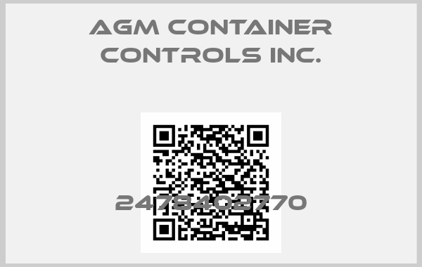 AGM CONTAINER CONTROLS INC.-2478402770