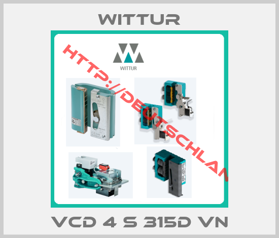 Wittur-VCD 4 S 315D VN