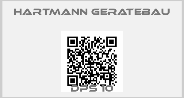 Hartmann Geratebau-DPS 10