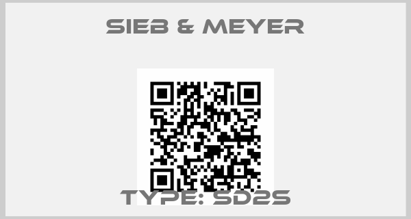 SIEB & MEYER-Type: SD2S