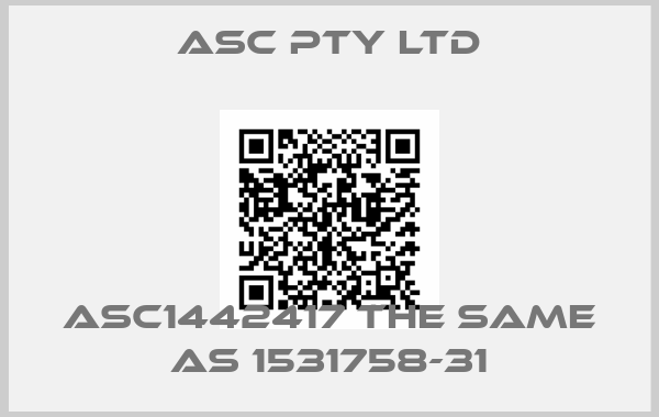 ASC PTY LTD-ASC1442417 the same as 1531758-31