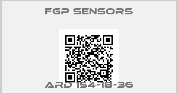 FGP SENSORS-ARD 154-18-36