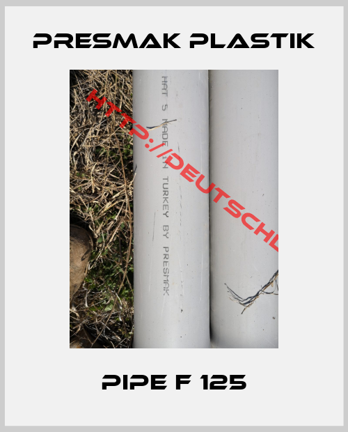 presmak plastik-pipe f 125
