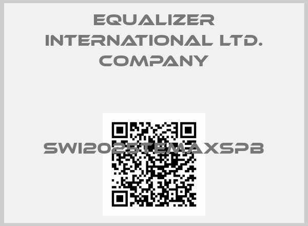 Equalizer International Ltd. Company-SWI2025TEMAXSPB