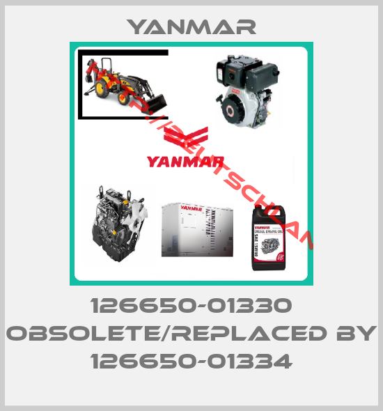 Yanmar-126650-01330 obsolete/replaced by 126650-01334