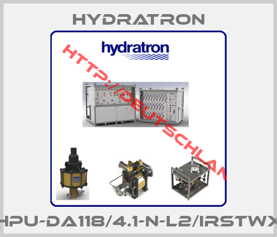 Hydratron-HPU-DA118/4.1-N-L2/IRSTWX