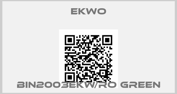 Ekwo-BIN2003EKW/RO GREEN