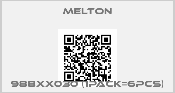 Melton-988XX030 (1pack=6pcs)