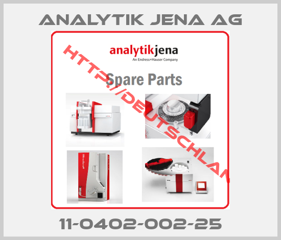 Analytik Jena AG-11-0402-002-25