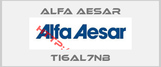 ALFA AESAR-Ti6Al7Nb