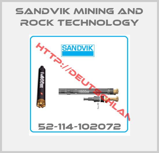 Sandvik Mining And Rock Technology-52-114-102072
