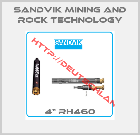 Sandvik Mining And Rock Technology-4“ RH460