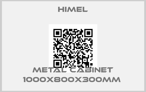 Himel-METAL CABINET 1000X800X300MM 