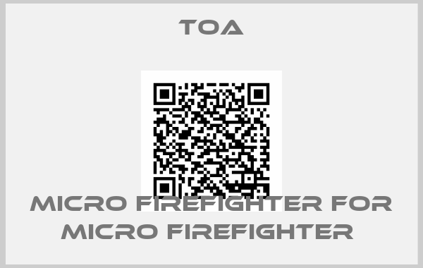 Toa-MICRO FIREFIGHTER FOR MICRO FIREFIGHTER 