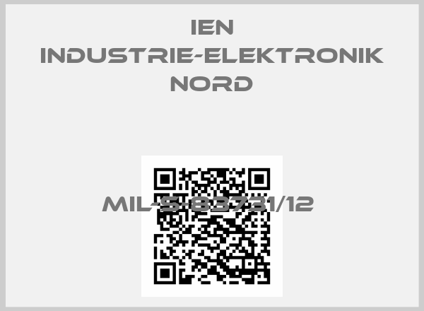 IEN INDUSTRIE-ELEKTRONIK NORD-MIL-S-83731/12 