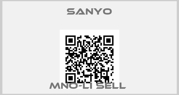 Sanyo-MNO-LI SELL 