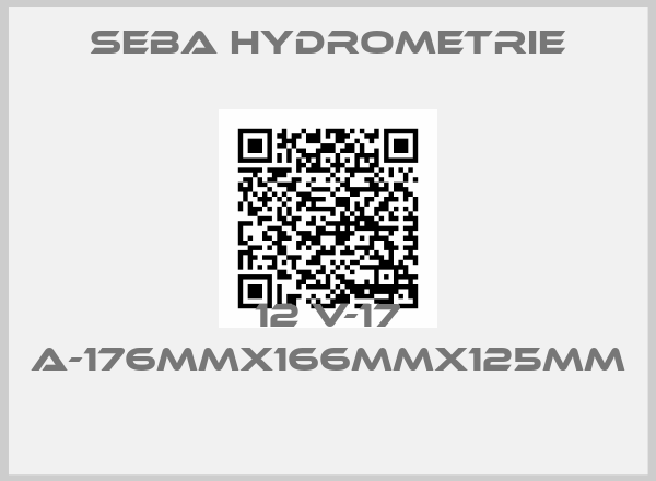 Seba Hydrometrie-12 V-17 A-176mmX166mmX125mm 