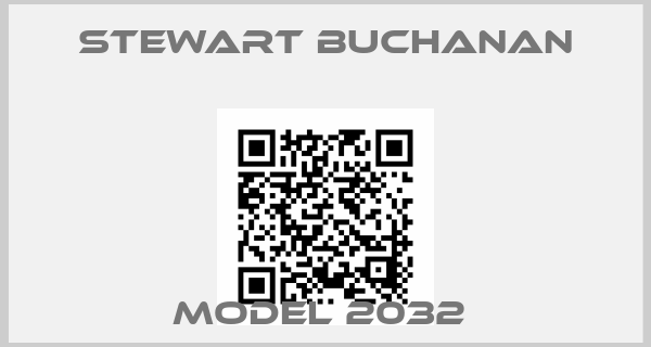 Stewart Buchanan-MODEL 2032 