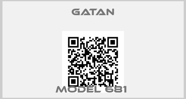Gatan-MODEL 681 