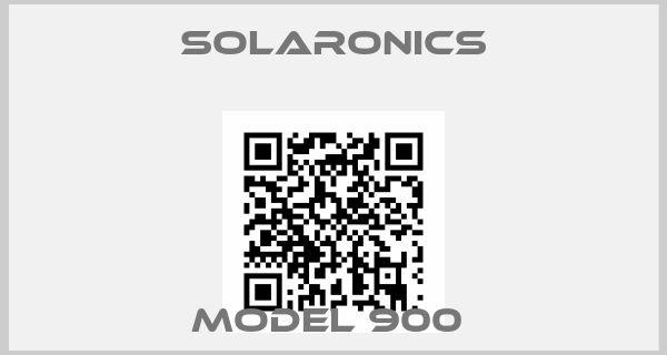 Solaronics-MODEL 900 