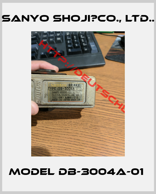 SANYO SHOJI　Co., Ltd..-MODEL DB-3004A-01 