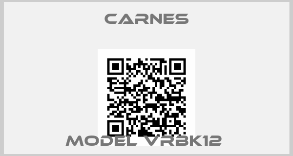 Carnes-MODEL VRBK12 