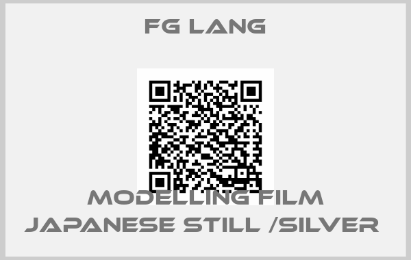 FG Lang-MODELLING FILM JAPANESE STILL /SILVER 