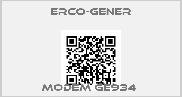 ERCO-GENER-MODEM GE934 