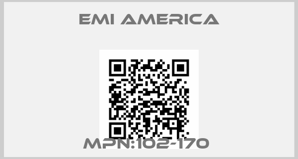 EMI AMERICA-MPN:102-170 