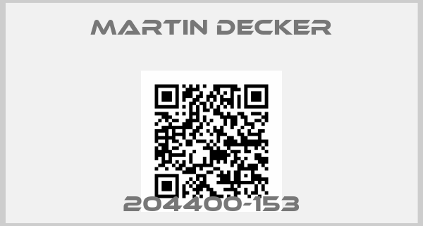 MARTIN DECKER-204400-153