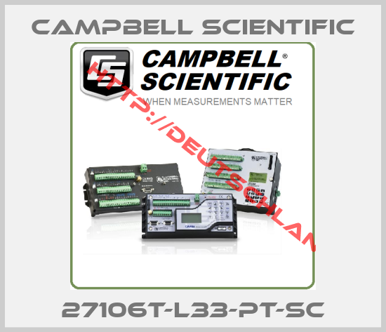 Campbell Scientific-27106T-L33-PT-SC