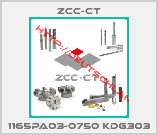 ZCC-CT-1165PA03-0750 KDG303