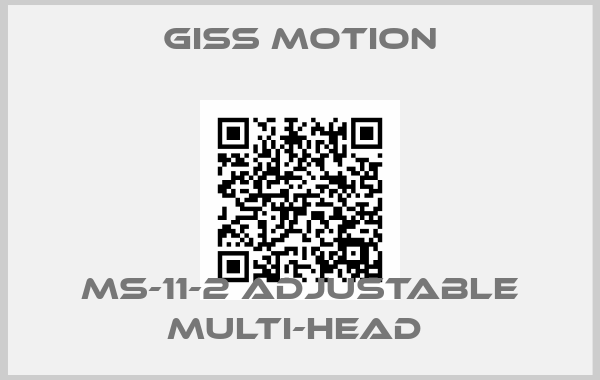 Giss Motion-MS-11-2 ADJUSTABLE MULTI-HEAD 