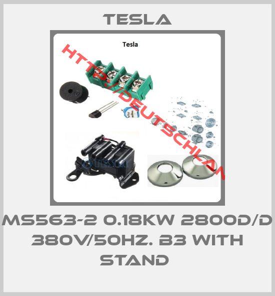 Tesla-MS563-2 0.18KW 2800D/D 380V/50HZ. B3 WITH STAND 