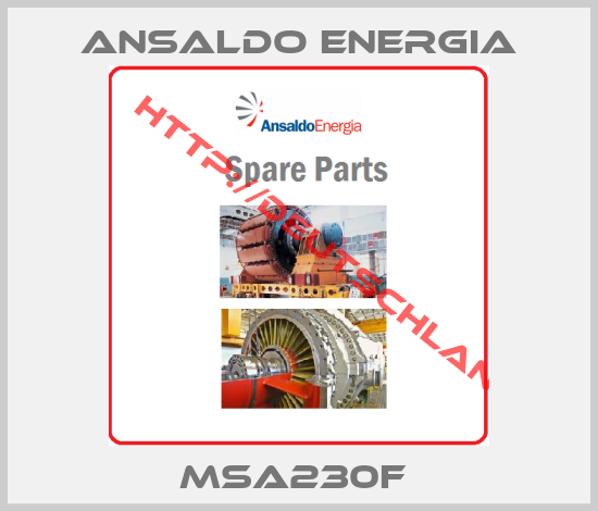ANSALDO ENERGIA-MSA230F 