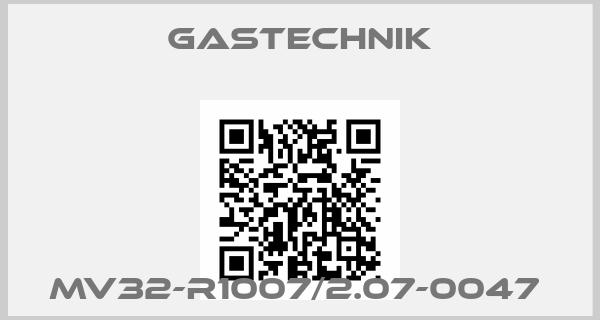 Gastechnik-MV32-R1007/2.07-0047 