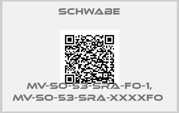 Schwabe-MV-SO-53-SRA-FO-1, MV-SO-53-SRA-XXXXFO 