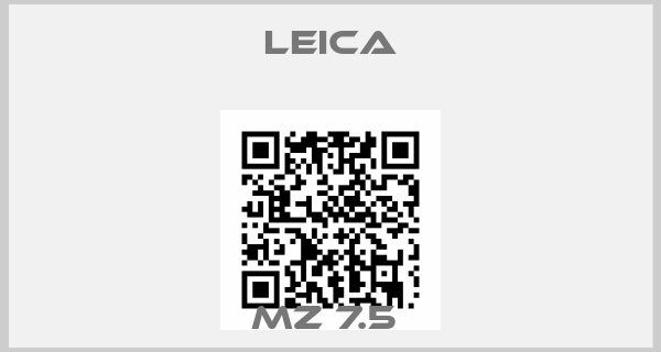 Leica-MZ 7.5 