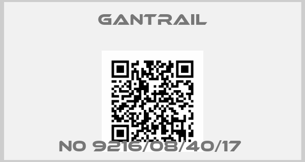Gantrail-N0 9216/08/40/17 